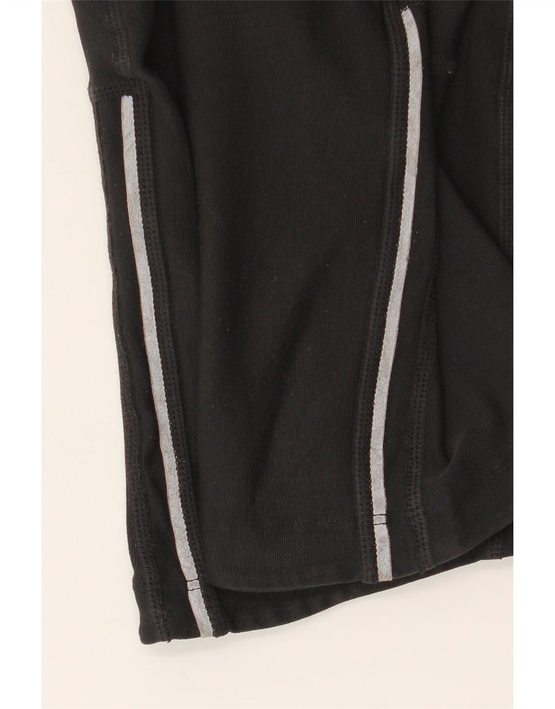 Nike Damen Dri Fit Capri-Leggings UK 14 Mittelschwarzes Polyester