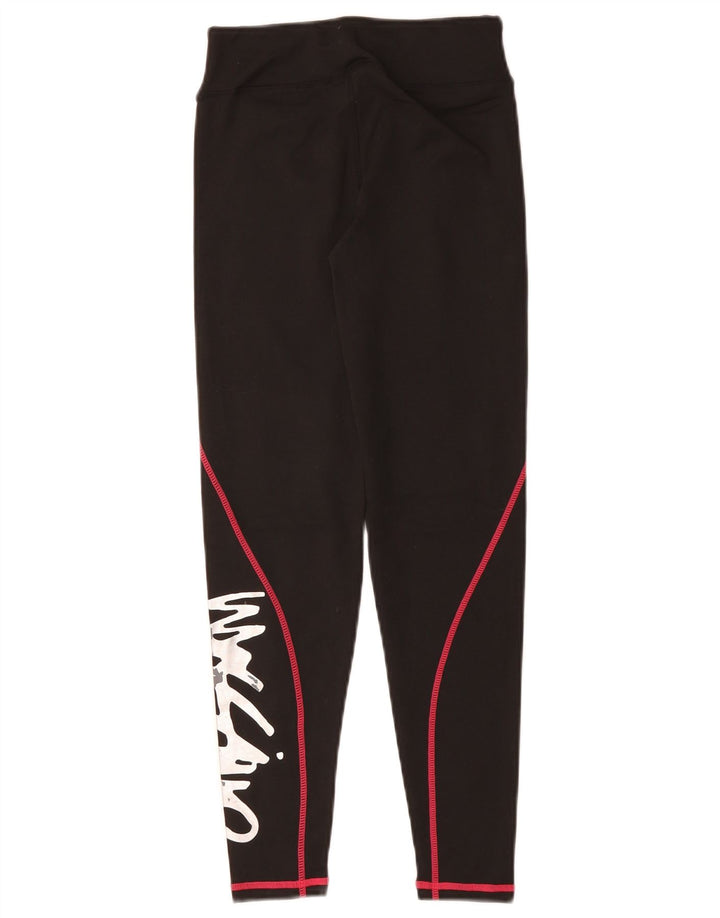 MOSSIMO Mädchen-Leggings mit Grafik, 9–10 Jahre, Schwarz