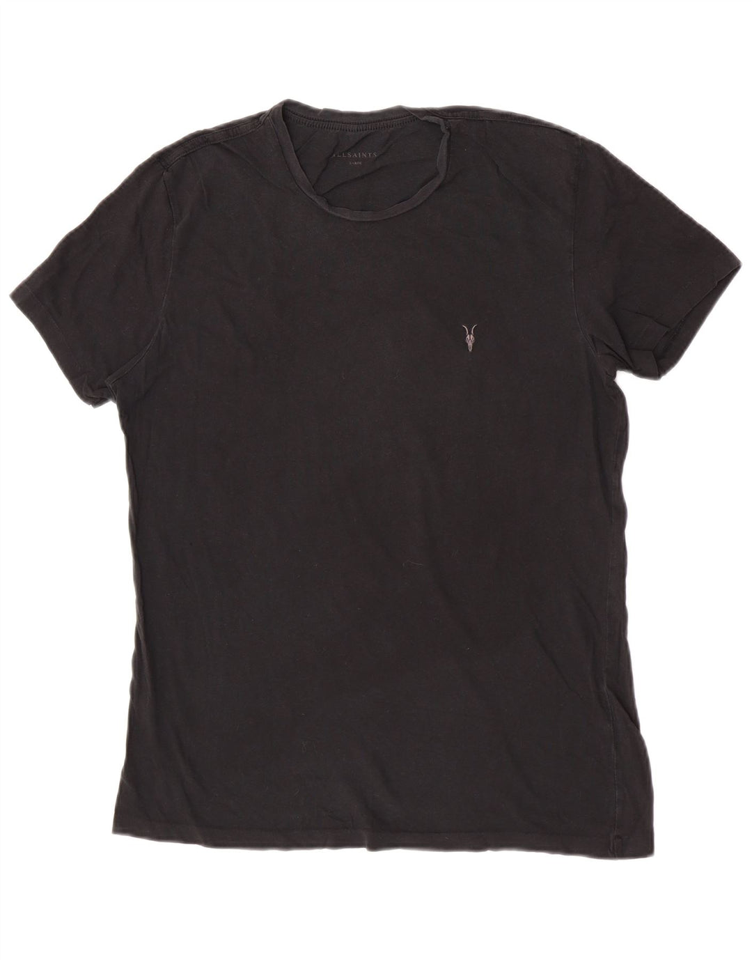All Saints Damen T-Shirt Top UK 16 Large Schwarz