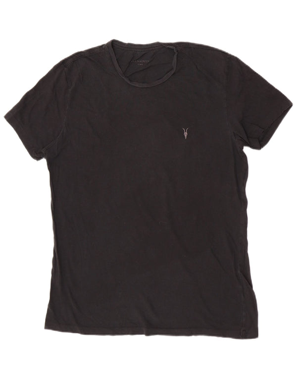 All Saints Womens T-Shirt Top UK 16 Large Black