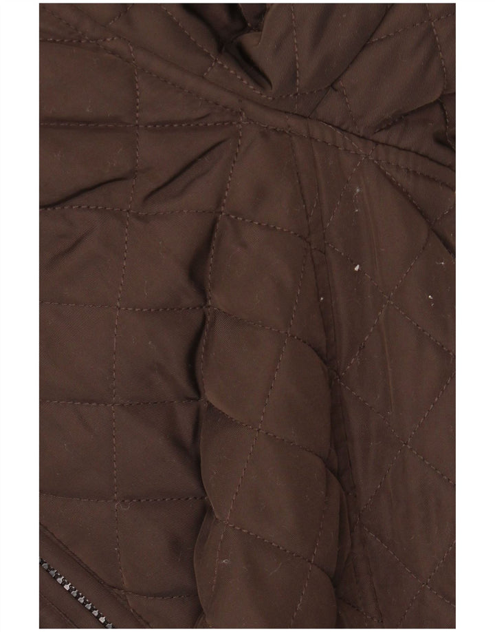 London Fog Herren Steppjacke UK 40 Large Braun Polyester