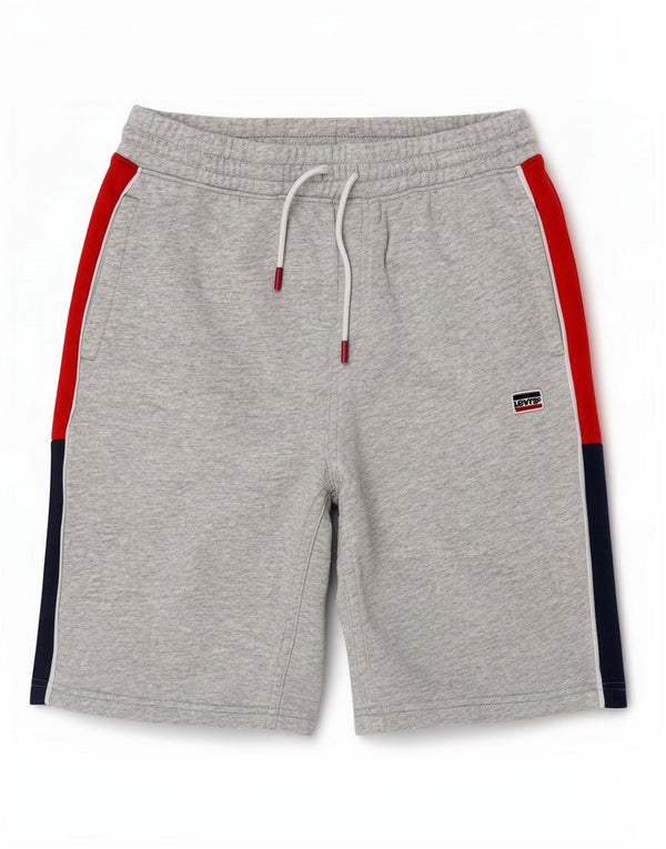 Levi's Sportshorts für Jungen, 13–14 Jahre, graue Colourblock-Baumwolle