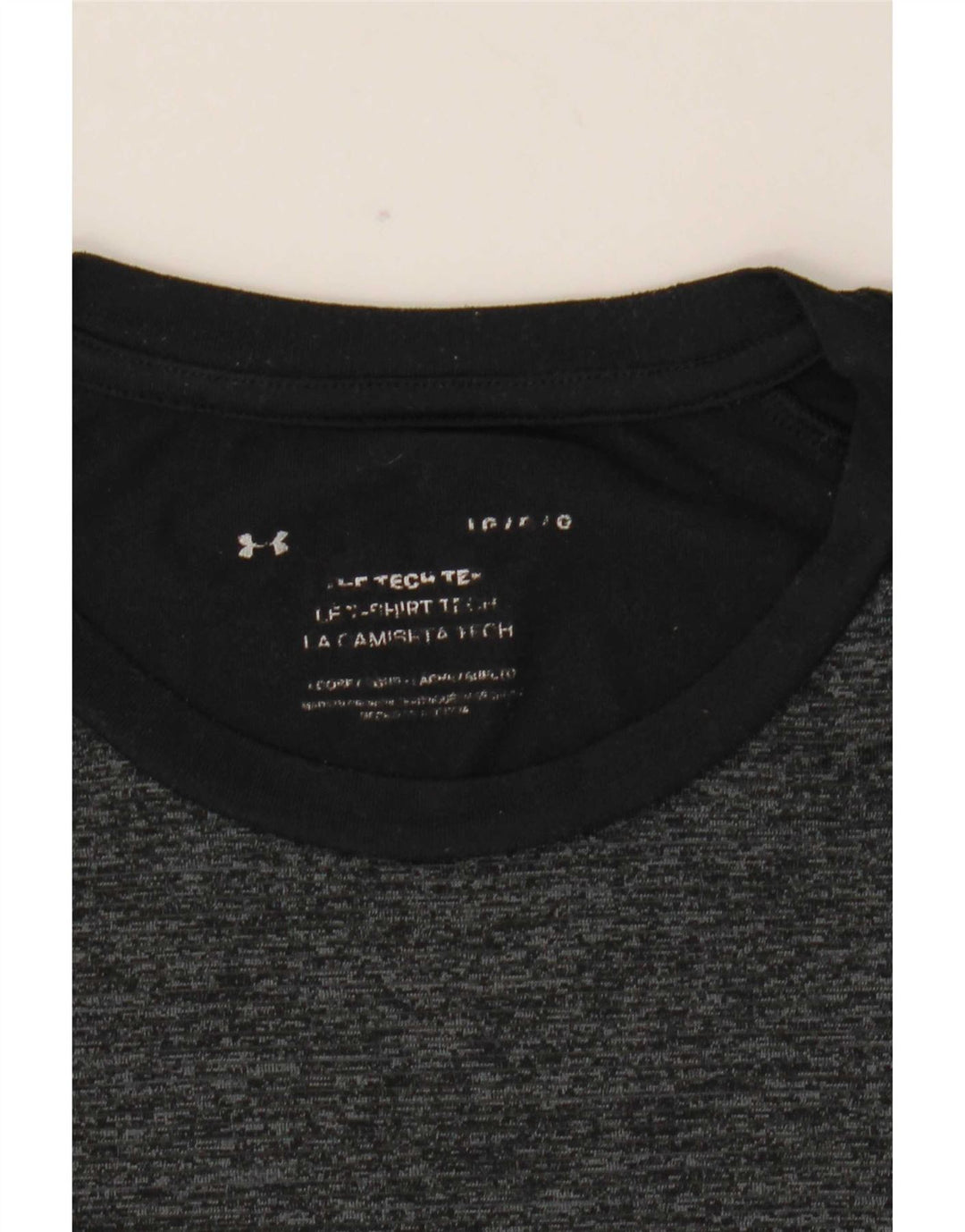Under Armour Herren T-Shirt Top Large Schwarz meliert