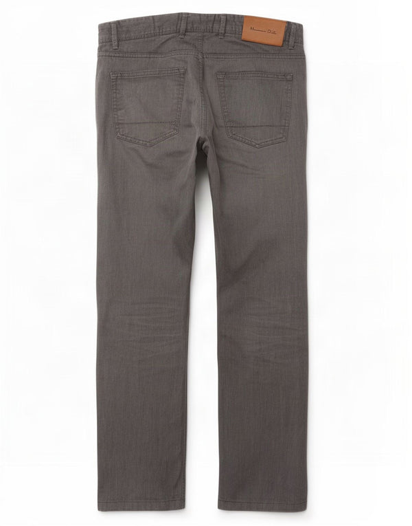 Massimo Dutti Herren-Hose mit lässiger Passform, EU 40, Mittel W31 L28, Grau