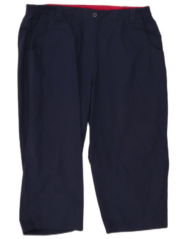 Mountain Warehouse Capri-Hose für Damen, UK 16, Größe L, W36, L19, Marineblau