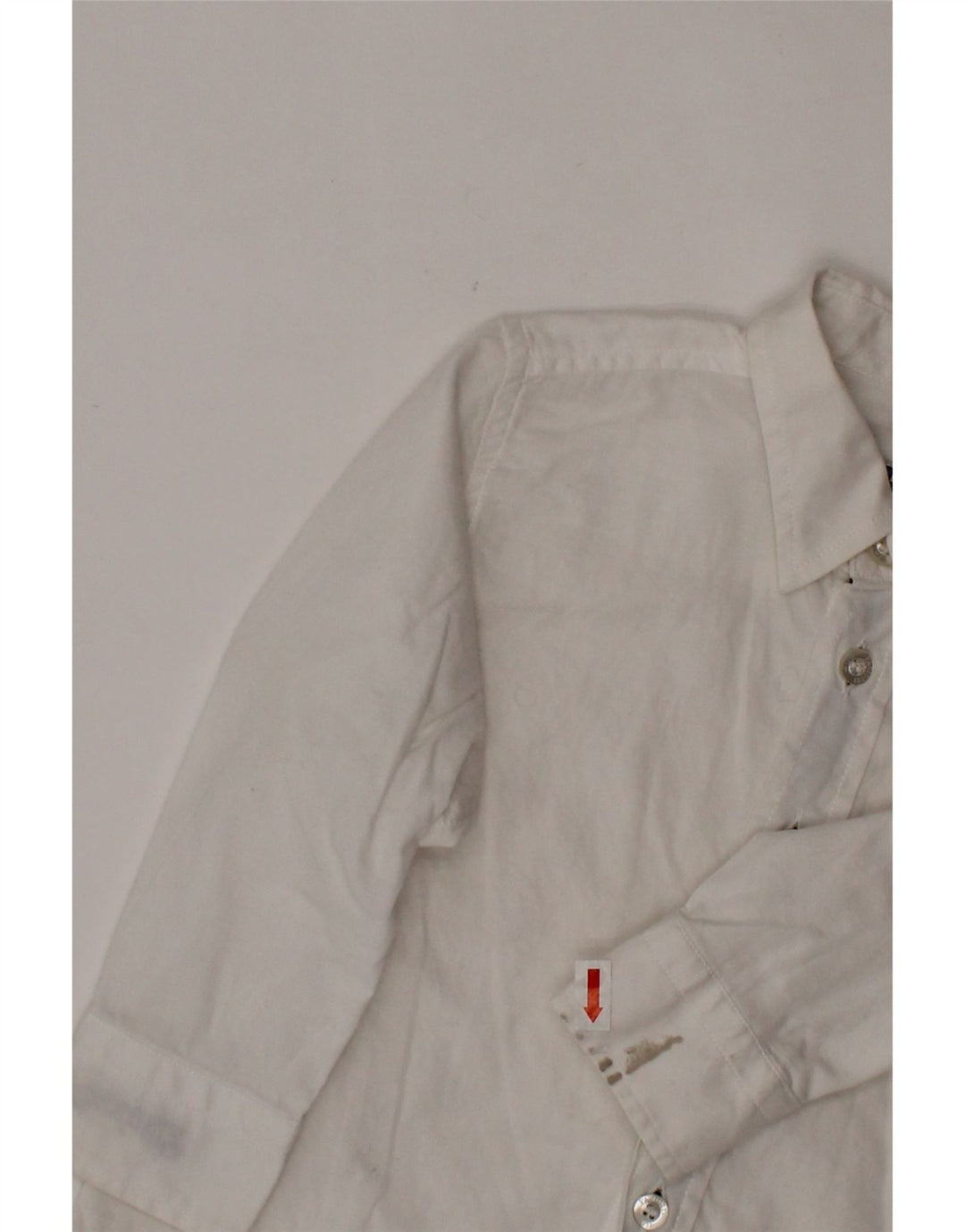 CESARE PACIOTTI 4US Baby-Jungen-Shirt, 9–12 Monate, weiße Baumwolle