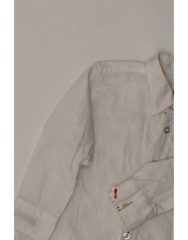 CESARE PACIOTTI 4US Baby-Jungen-Shirt, 9–12 Monate, weiße Baumwolle