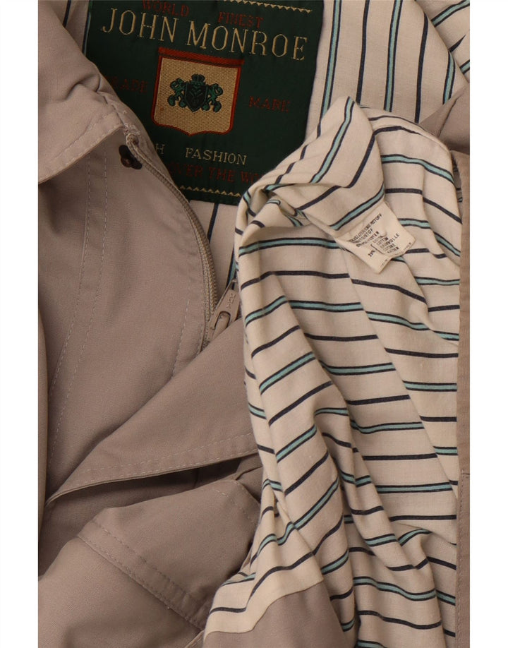 JOHN MONROE Herren Utility Jacke UK 42 XL Grau Polyester