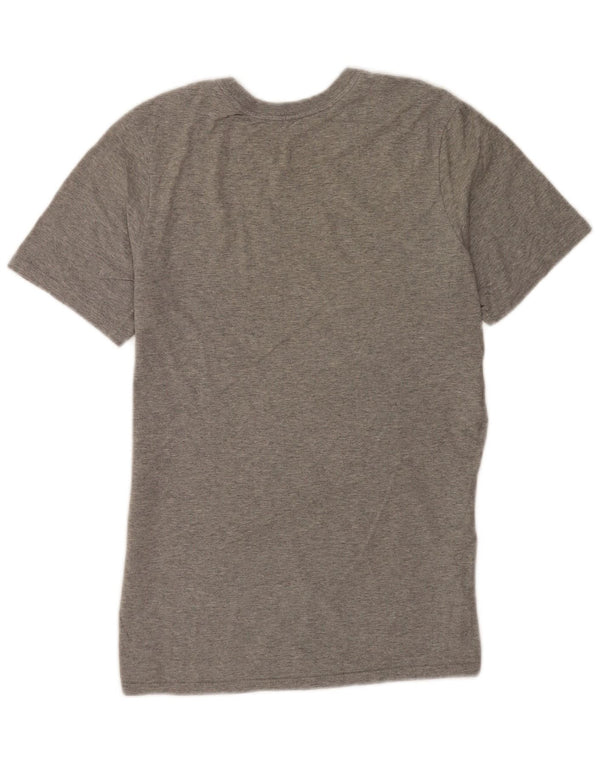 Nike Herren Athletic Cut T-Shirt Top Small Grau meliert