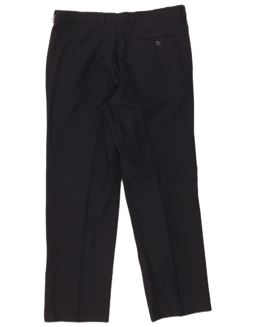 Gerade Herren-Chinohose von Marks & Spencer, W34, L29, Marineblau, Polyester