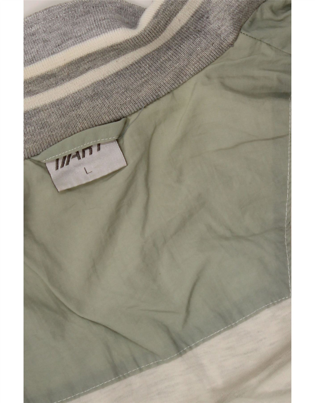 VINTAGE Herren-Trainingsanzug-Top-Jacke, groß, grün, Farbblock