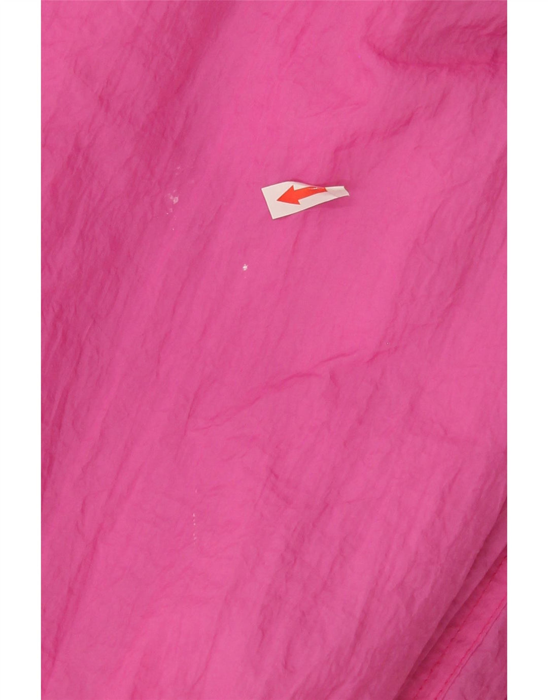 Vintage Damen-Kapuzen-Übergröße, gepolsterte Jacke, UK 24 4XL, rosa Polyamid