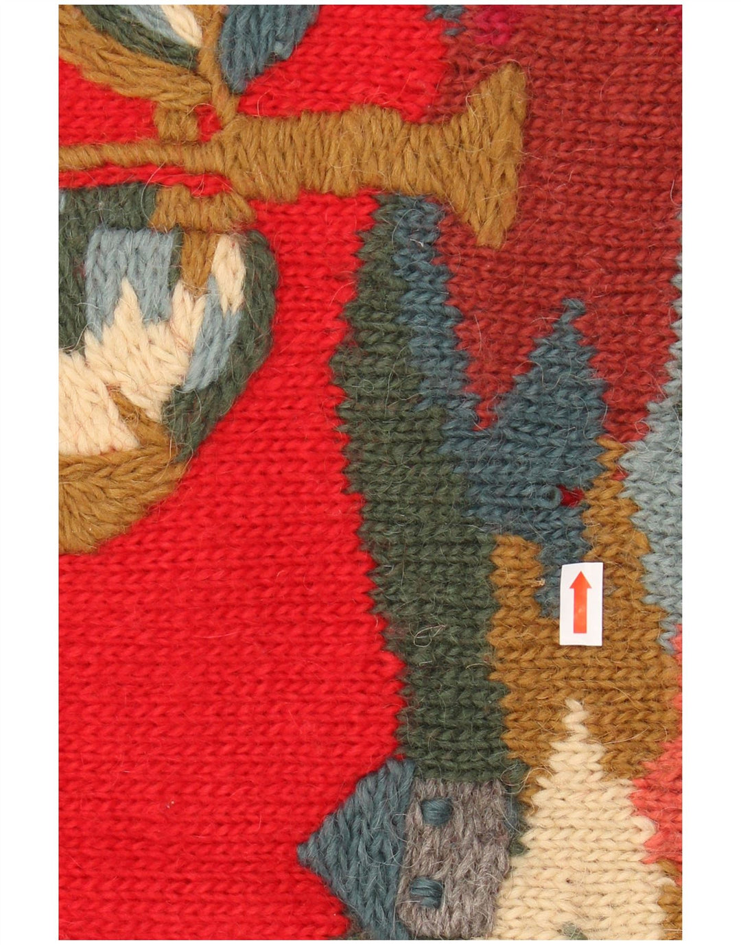 ICELANDIA Damen-Pullover mit Rollkragen, übergroß, Gr. 10, Größe S, Rot