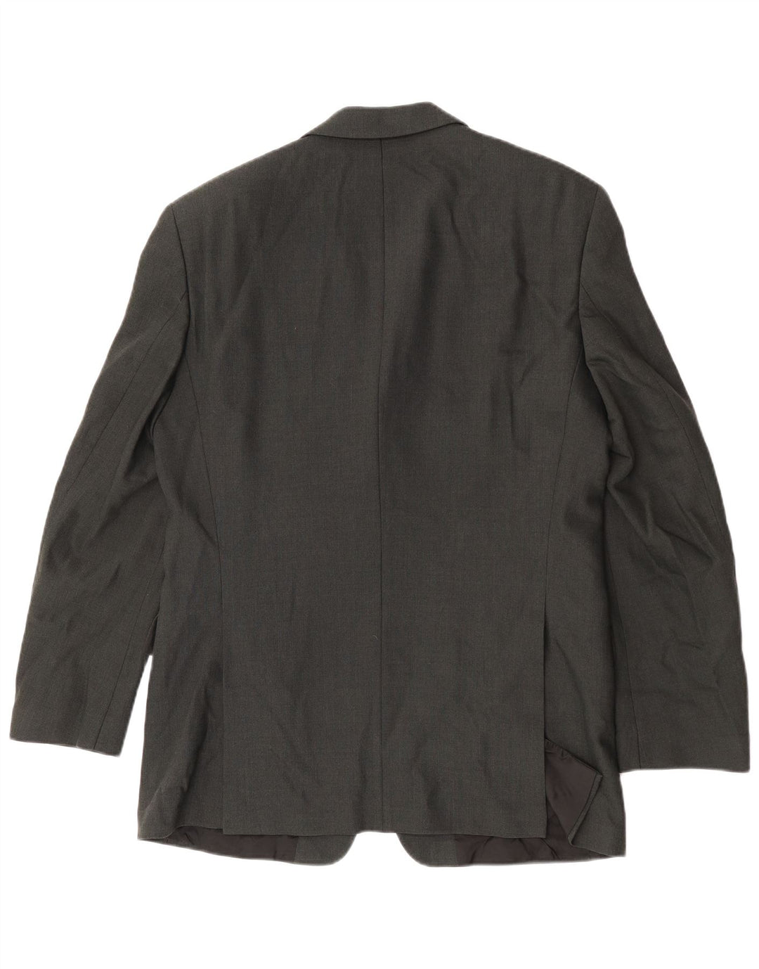 Hugo Boss Herren-Blazer mit 3 Knöpfen, EU 50, große graue Wolle