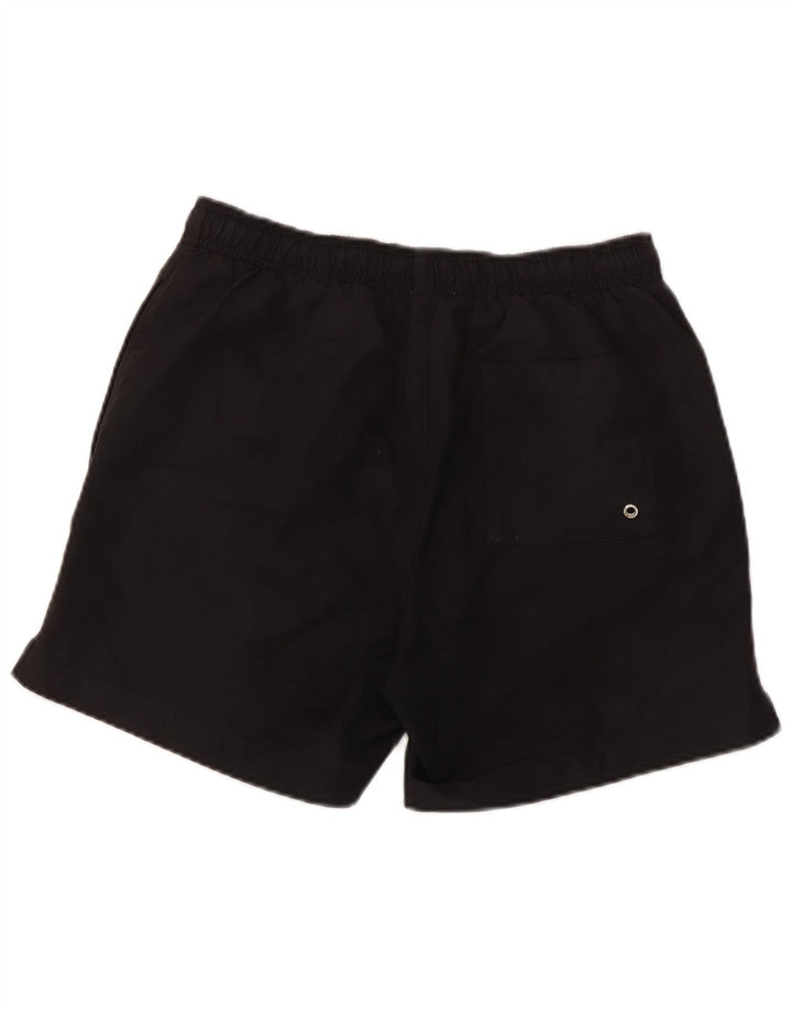 Calvin Klein Herren Badeshorts mit Grafik, Größe S, Schwarz