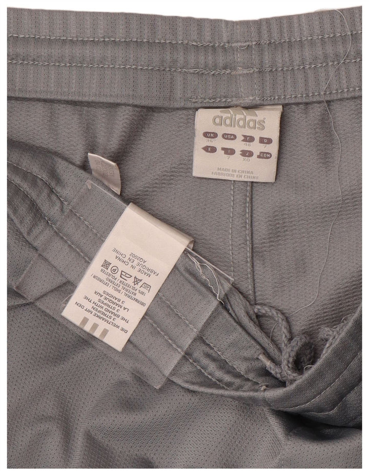 Adidas Herren-Sportshorts, großes graues Polyester