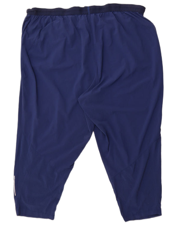 Nike Damen Dri Fit Crop Trainingsanzug Hose Jogger UK 22 3XL Marineblau