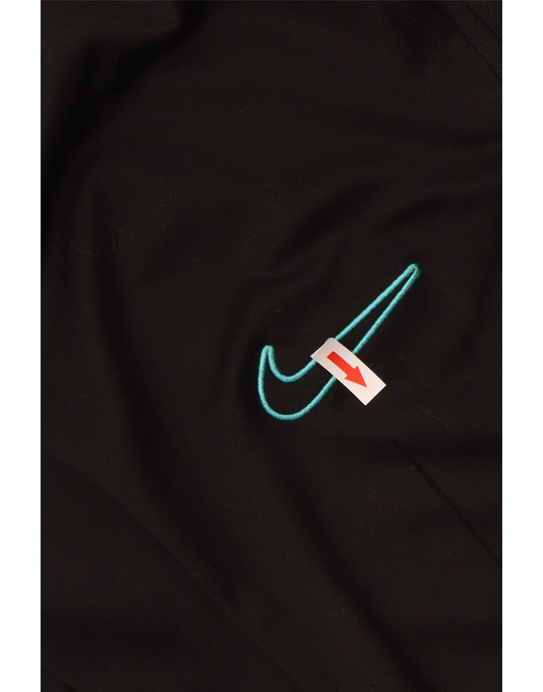 NIKE Damen Dri Fit Trainingshose UK 14 Large Schwarz Polyester