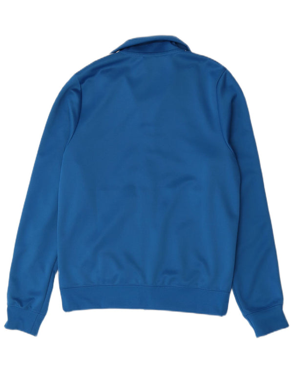 Nike Mens Tracksuit Top Jacket Small Blue Colourblock Polyester