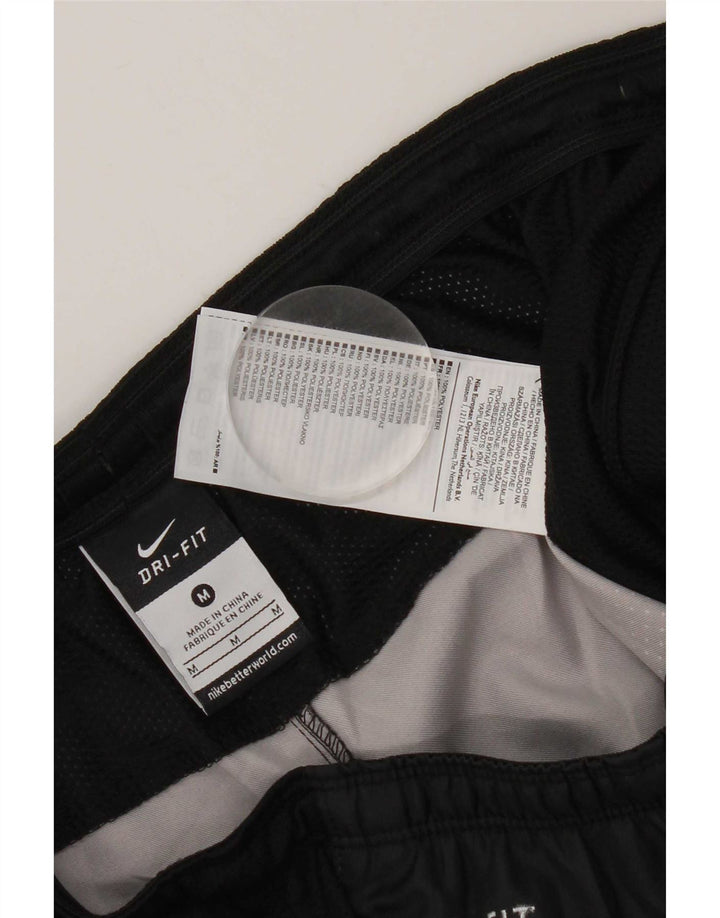 Nike Herren Dri Fit Sportshorts Mittelschwarzes Colourblock-Polyester