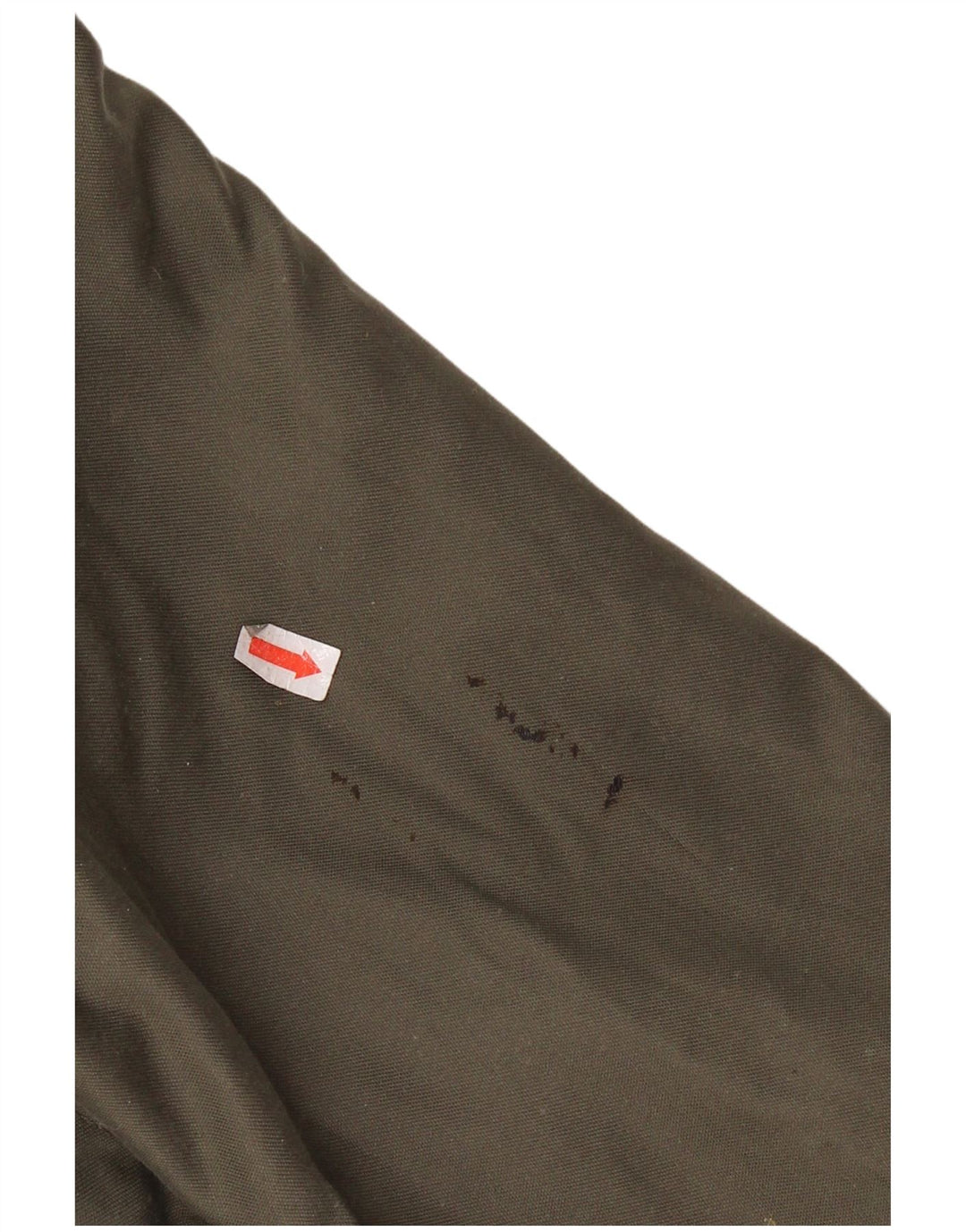 Vintage Herren-Militärparkajacke mit Kapuze, UK 38, mittleres Khaki