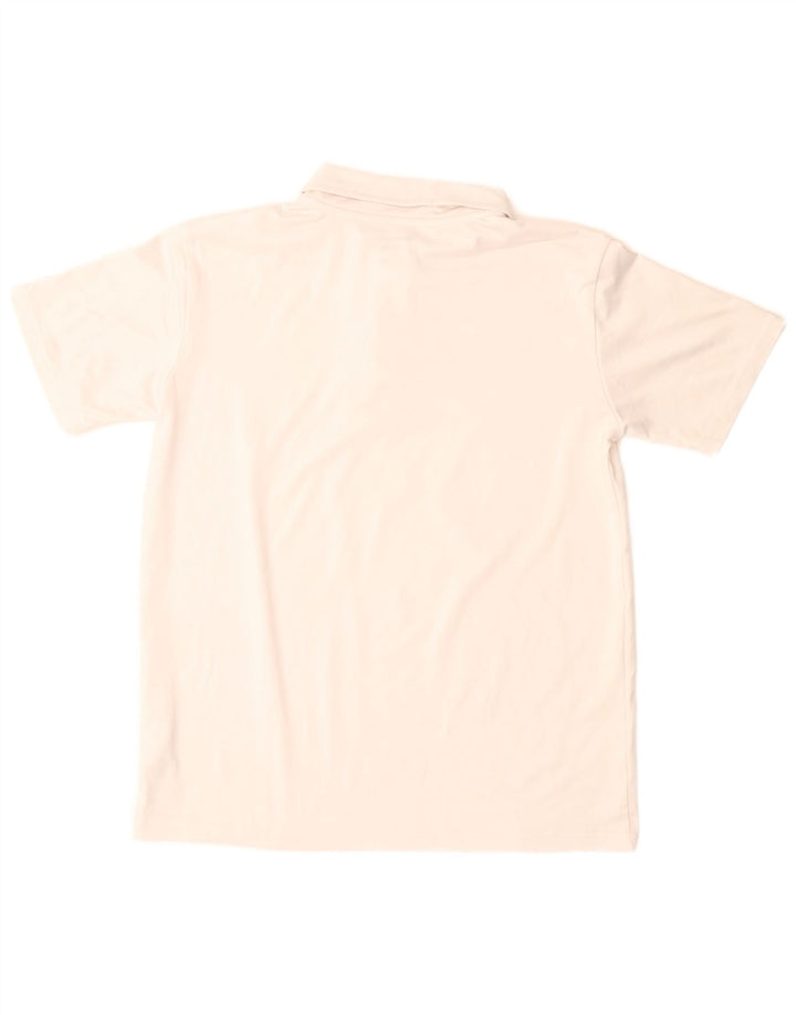 Reebok Jungen-Poloshirt, 14–15 Jahre, groß, weißes Polyester