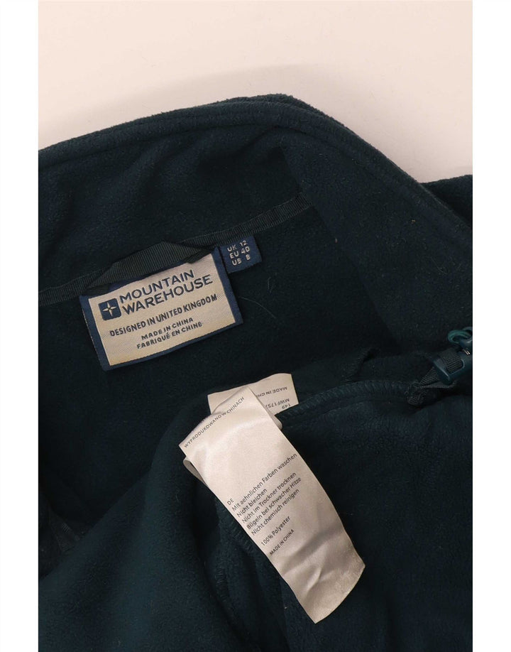 Mountain Warehouse Liner-Fleecejacke für Damen, UK 12, Mittelgrün, Polyester