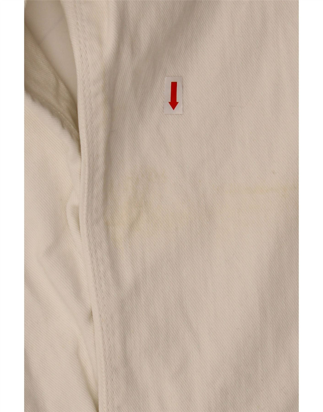 GAS Herren-Jeans, locker, Größe M, W32, L29, weiße Baumwolle