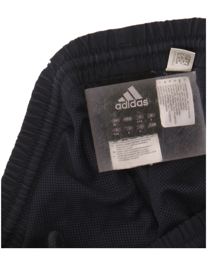 Adidas Herren-Trainingshose, Mittelblau, Polyester