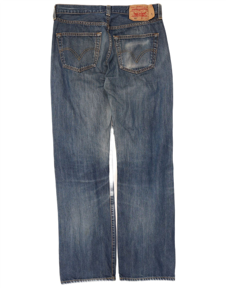 Levi's Herren 501 Straight Jeans W32 L32 Blau