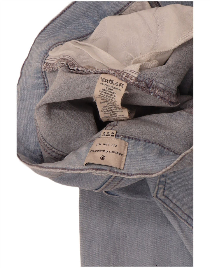 French Connection Damen Slim Jeans UK 12 Medium W28 L28 Blaue Baumwolle