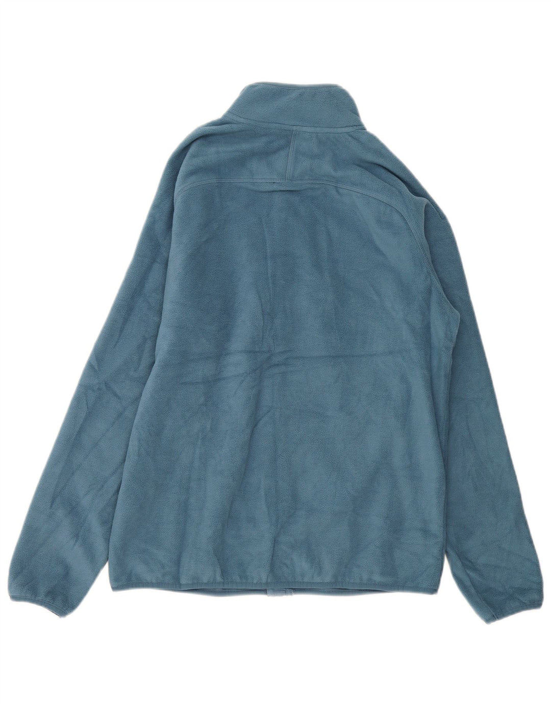 Marks & Spencer Herren Fleecejacke UK 38 Mittelblaues Polyester