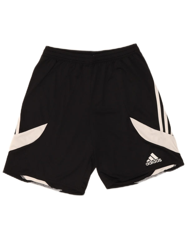 Adidas Herren Climalite Sport Shorts Small Schwarz Colourblock Polyester
