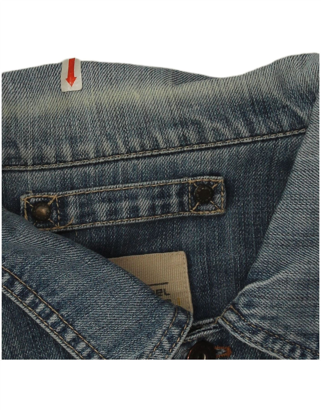 Camel Active Herren Jeansjacke UK 38 Mittelblaue Baumwolle