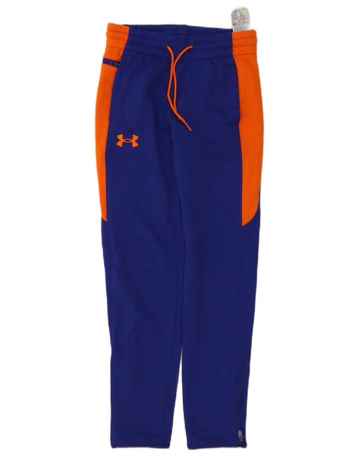 UNDER ARMOUR Jungen Cold Gear Trainingshose 9–10 Jahre Mittelblau