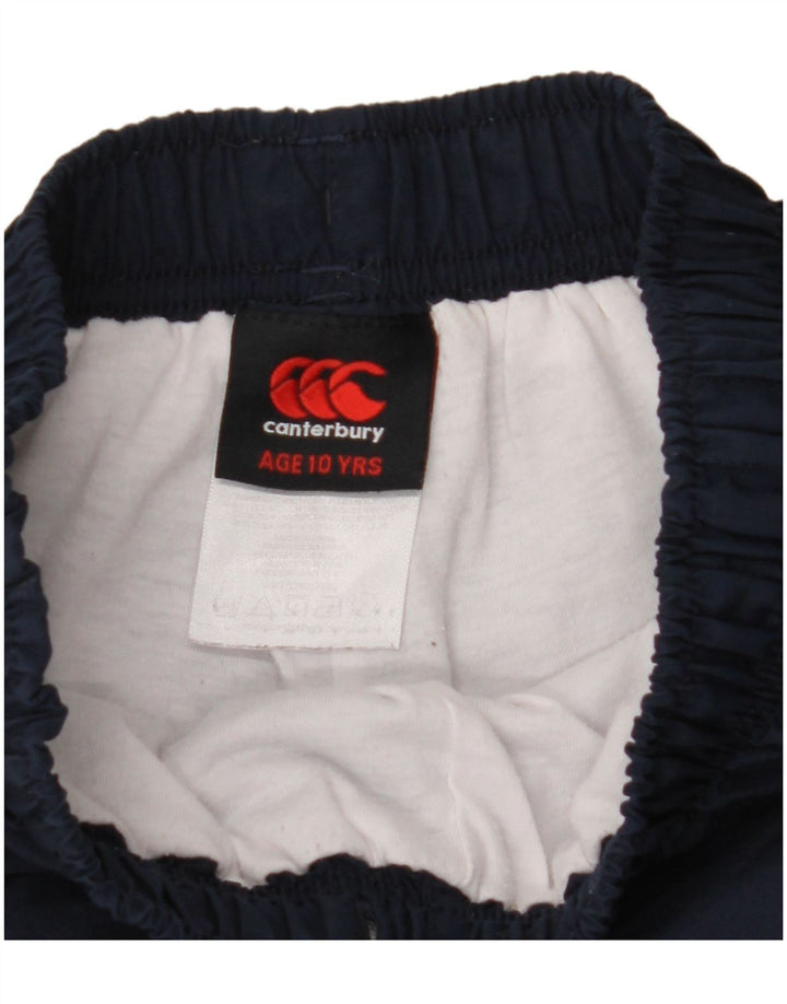 CANTERBURY Jungen-Trainingsanzug mit grafischer Hose und Jogger, 9–10 Jahre, Marineblau