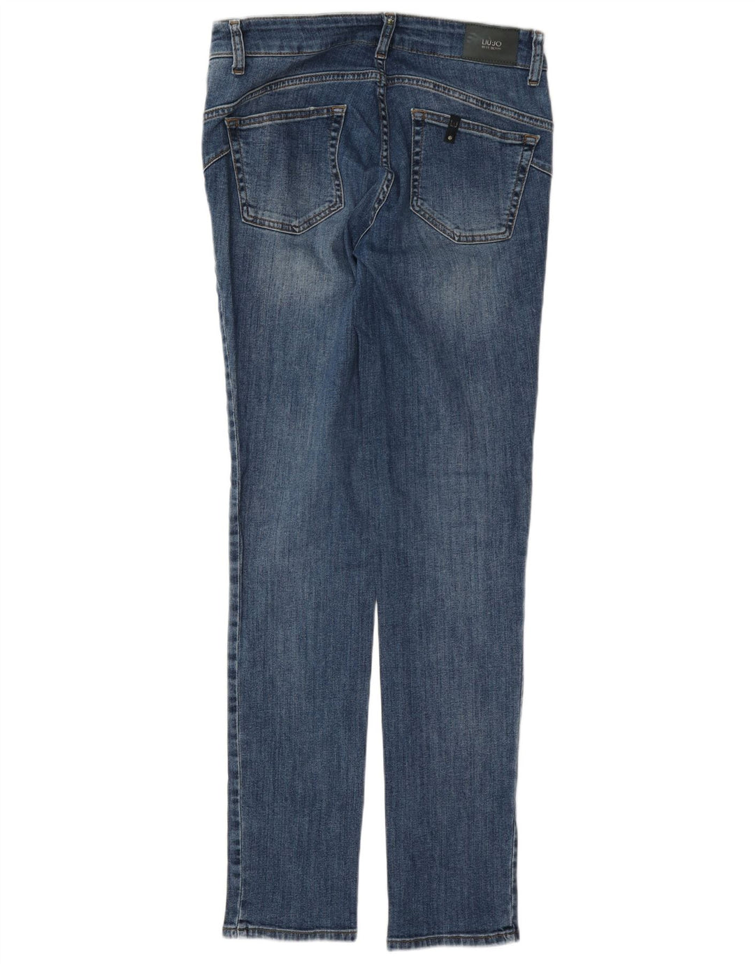 Liu Jo Damen Slim Jeans W30 L32 Blau