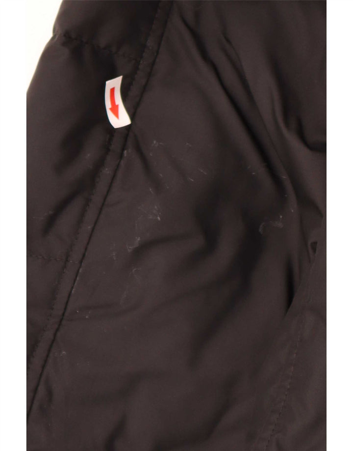 Fay Herren-Jacke mit Kapuze, gepolstert, UK 44, 2XL, Schwarz, Polyester