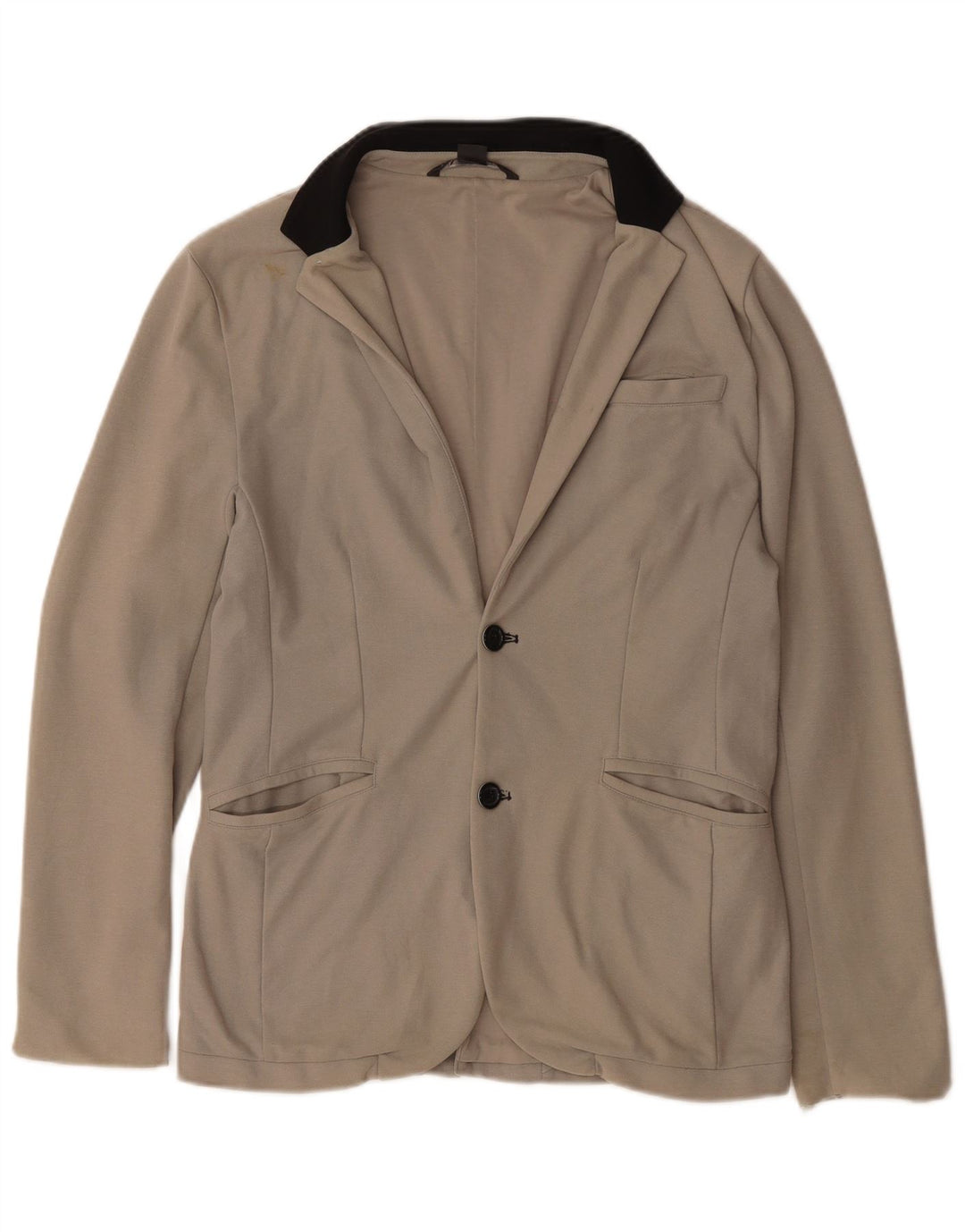 Armani Exchange Herren-Blazer mit 2 Knöpfen, UK 38, mittelbeige Baumwolle
