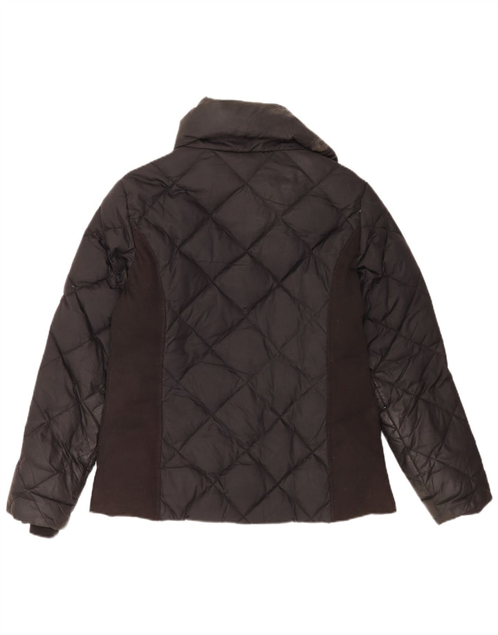 Ellesse Damen Wattierte Jacke UK 18 XL Schwarz