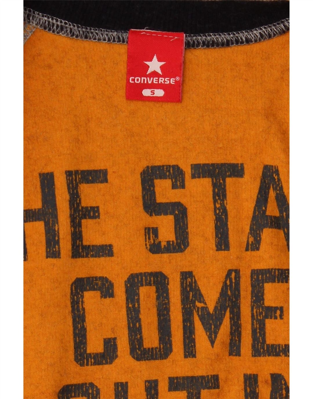 Converse Herren-Cardigan mit Grafik, Größe S, Grau, Farbblock