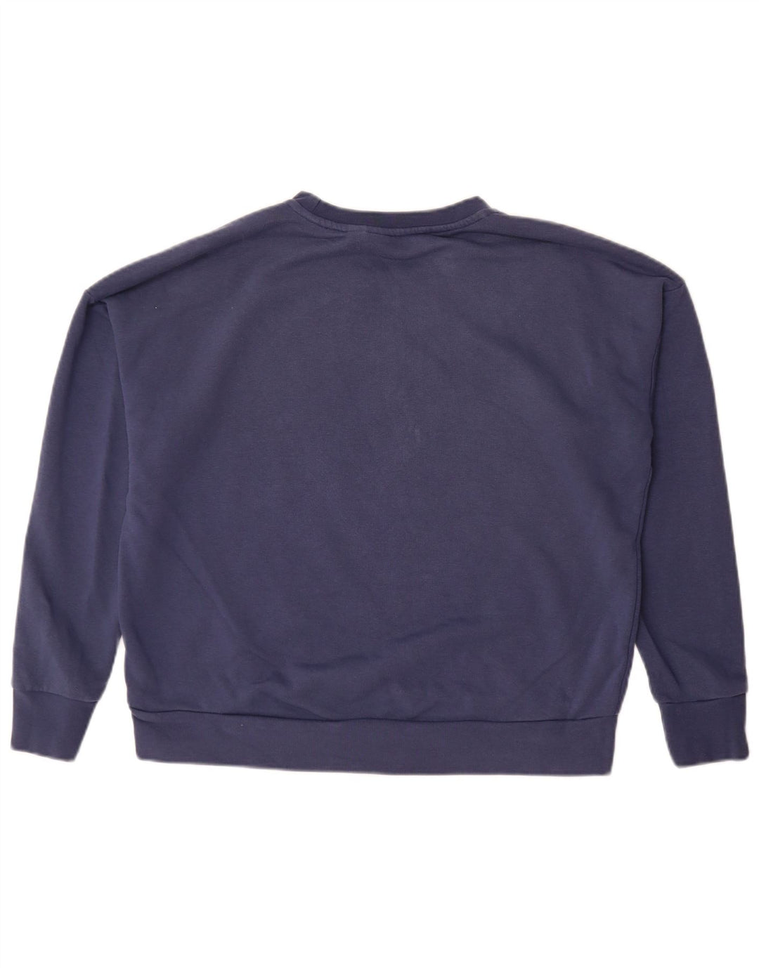 Adidas Damen Graphic Oversized Sweatshirt Pullover UK 16/18 Large Marineblau