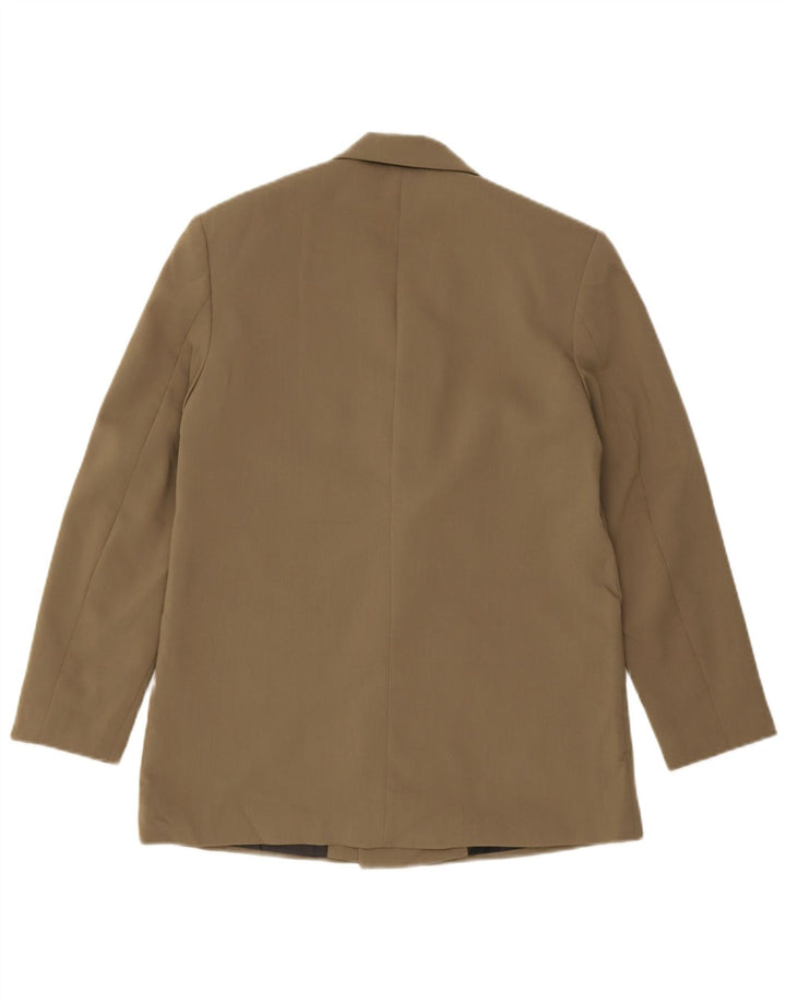 Zweireihiger Blazer für Herren von Zara, UK 34, XS, Khaki, Polyester
