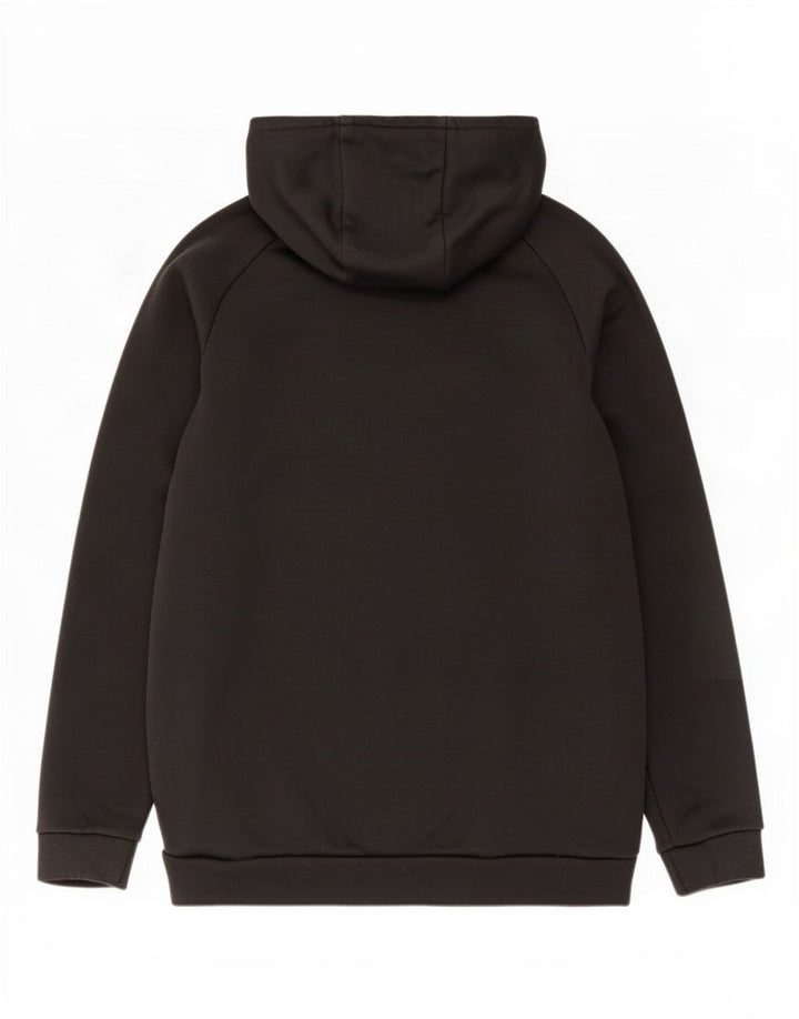 Nike Herren Dri Fit Graphic Kapuzenpullover Mittelschwarzes Polyester