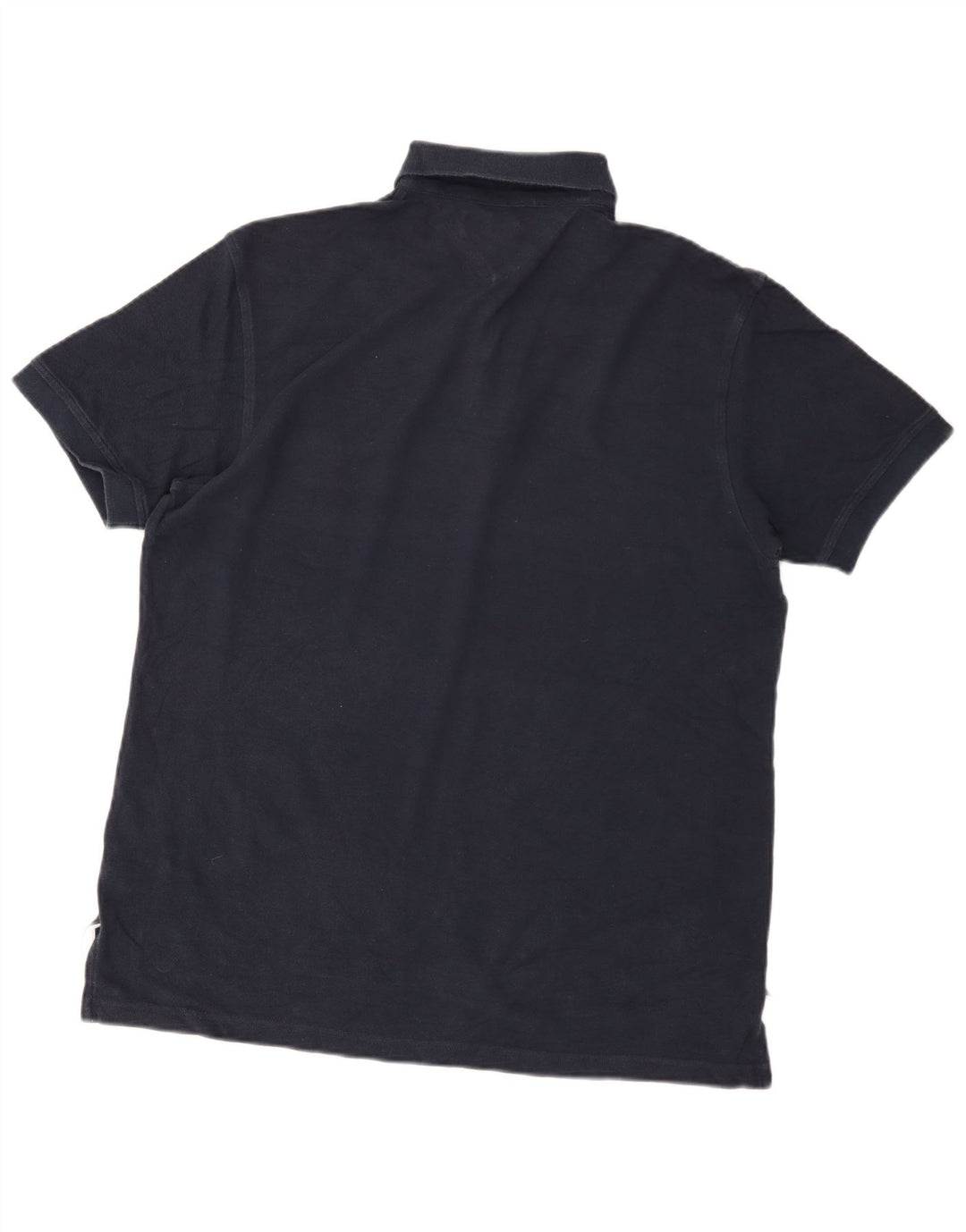 Tommy Hilfiger Herren Kurzarm-Poloshirt Medium Navy Blue Classic