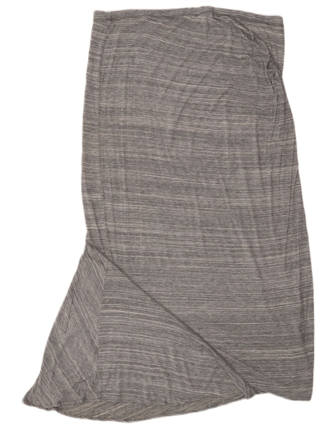 MOSSIMO Damen Maxirock XL W38 Grauer Nadelstreifen-Rayon