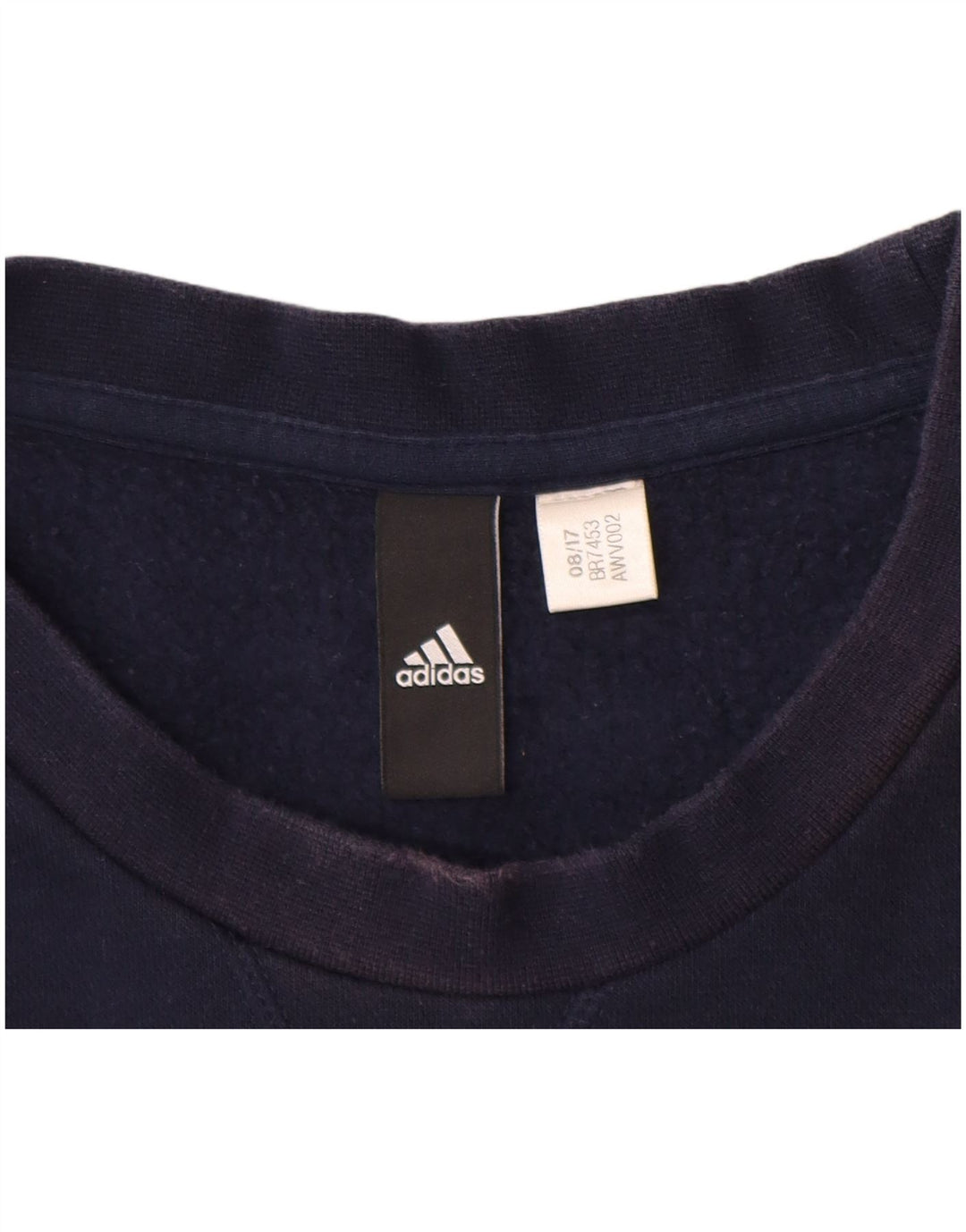 ADIDAS Herren Sweatshirt Pullover Large Marineblau
