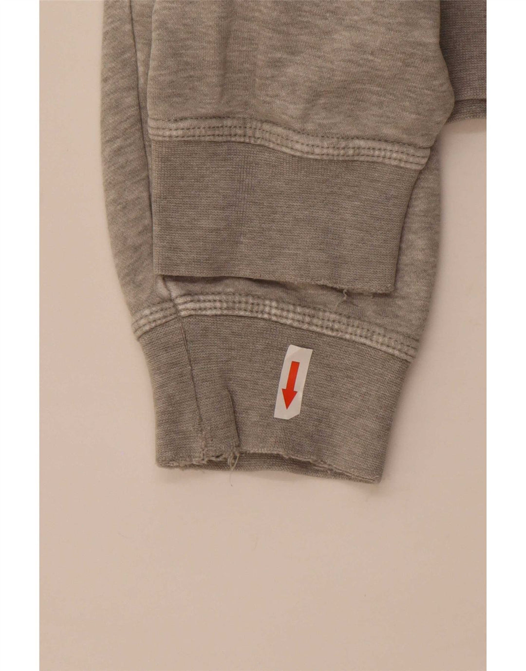 Nike Herren-Kapuzenpullover mit Grafik, mittelgrau gefleckte Baumwolle