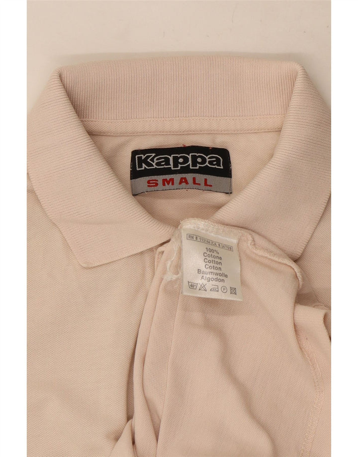 Kappa Herren Poloshirt Small Rosa Baumwolle
