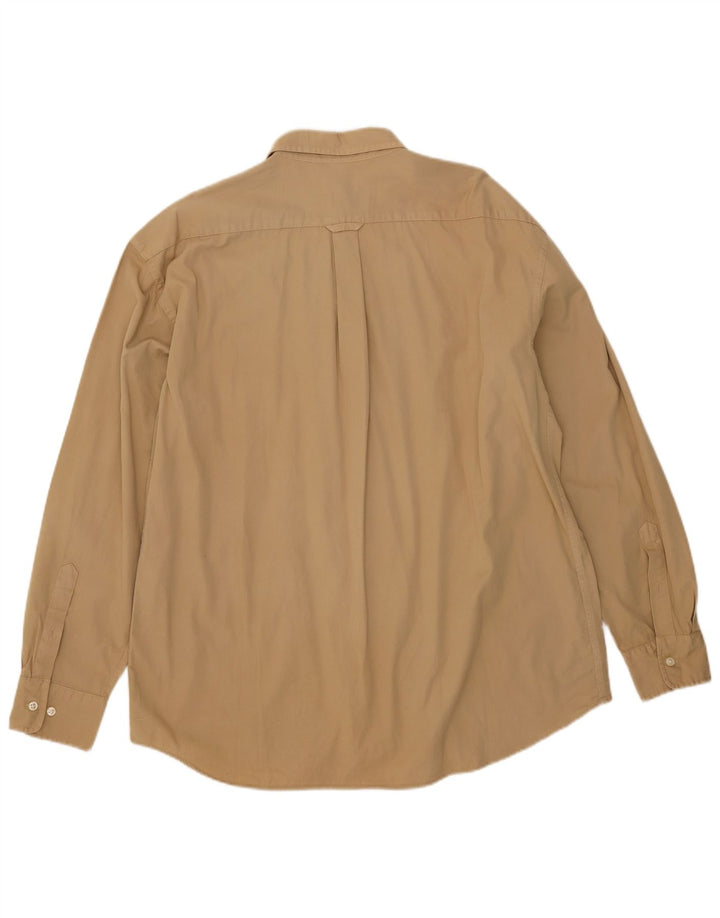 GANT Herrenhemd XL Beige Baumwolle
